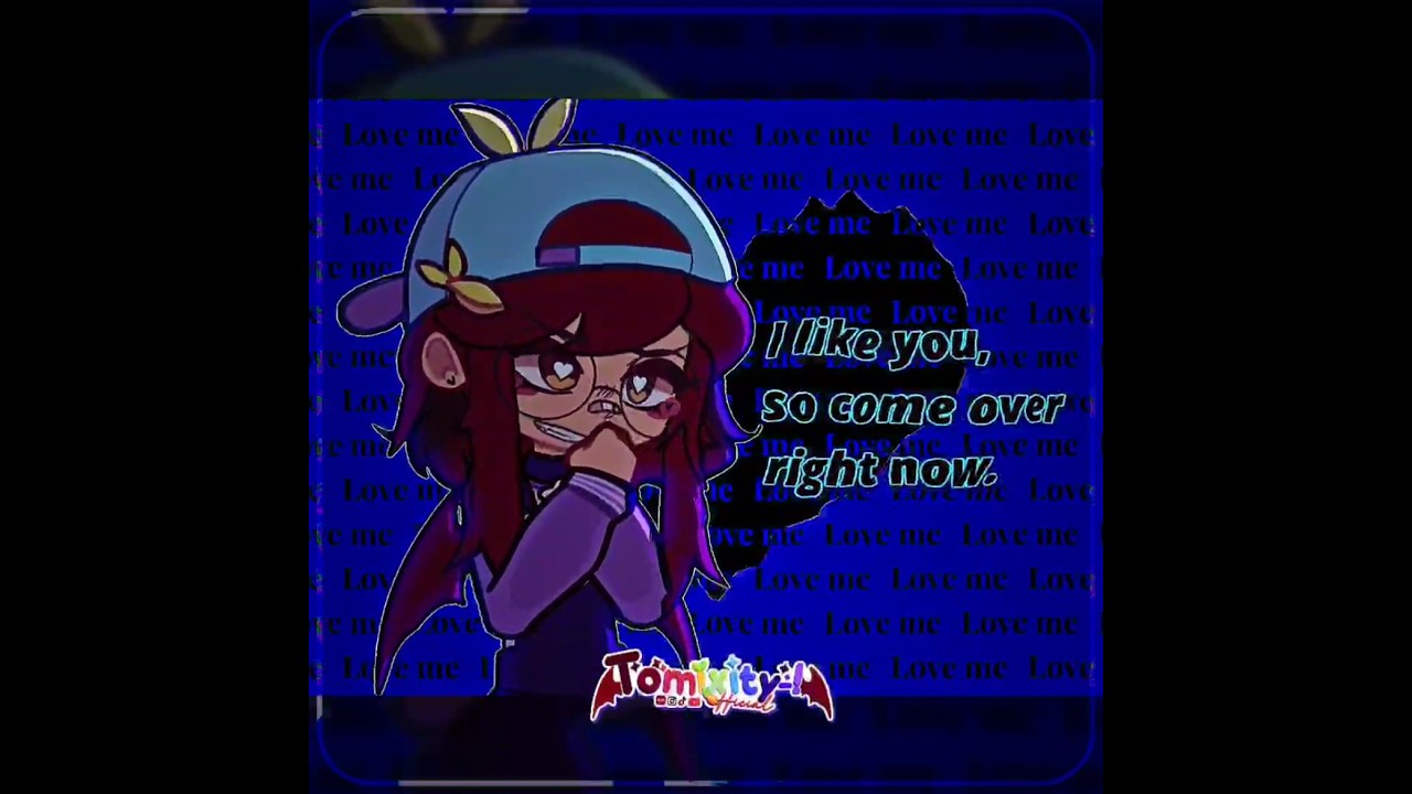 I like you, so come over right now! 🫶🏻 / ib: @GittaAi / #gachalife2 #gachaanimation #gacha