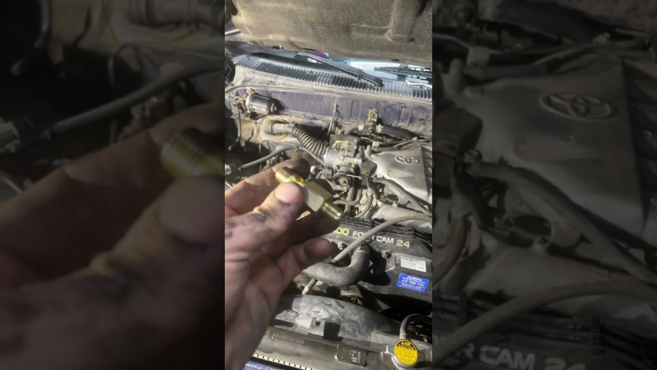 5VZFE TOYOTA FUEL PRESSURE TEST