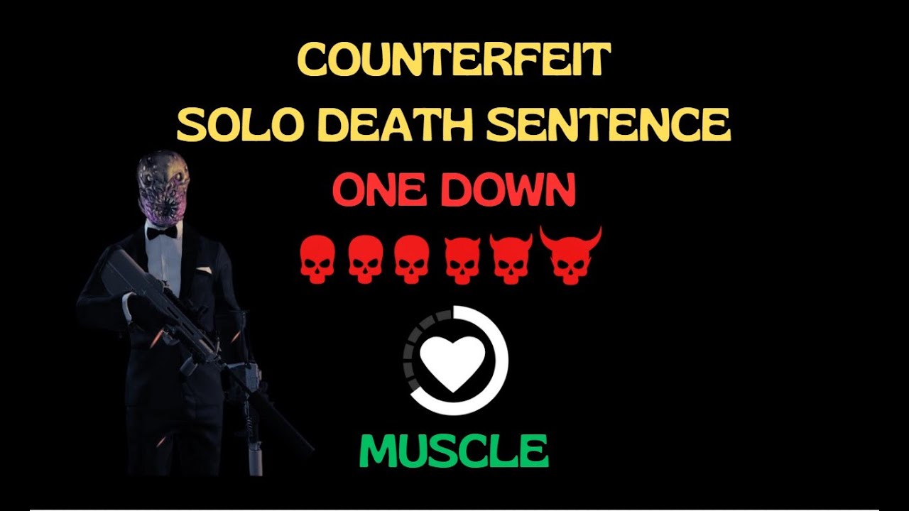 Payday 2 - Counterfeit DSOD Solo (Muscle Build)