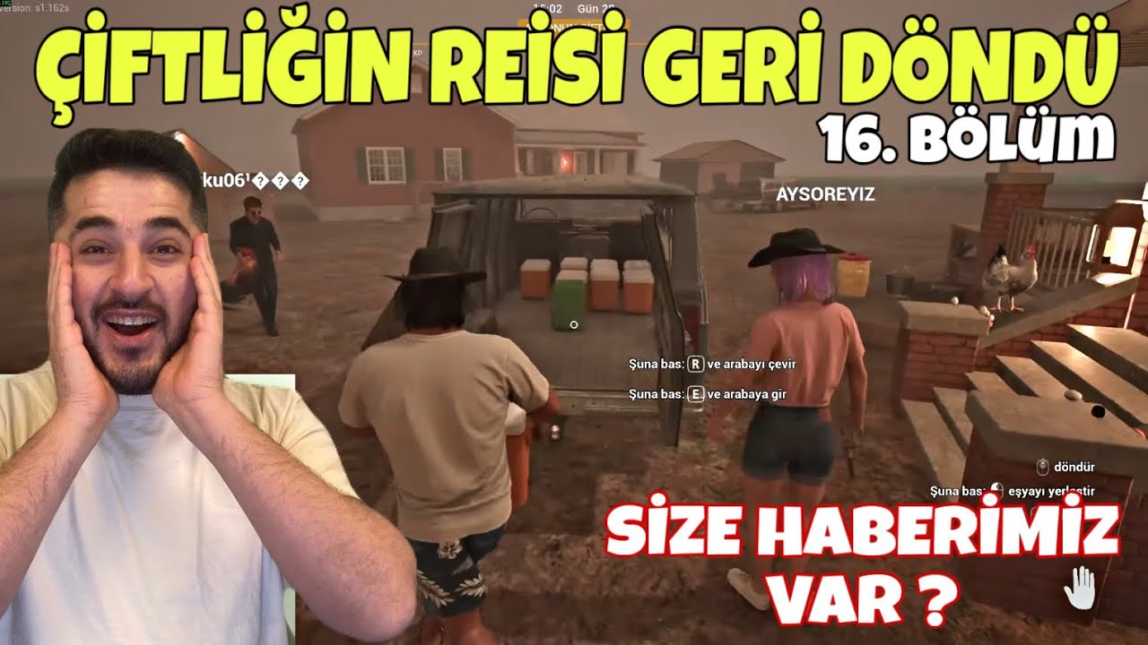 ÇİFTLİĞİN REİSİ GERİ DÖNDÜ! SİZE HABERLERİMİZ VAR! -RANCH SIMILATOR 4.SEZON 16.BÖLÜM