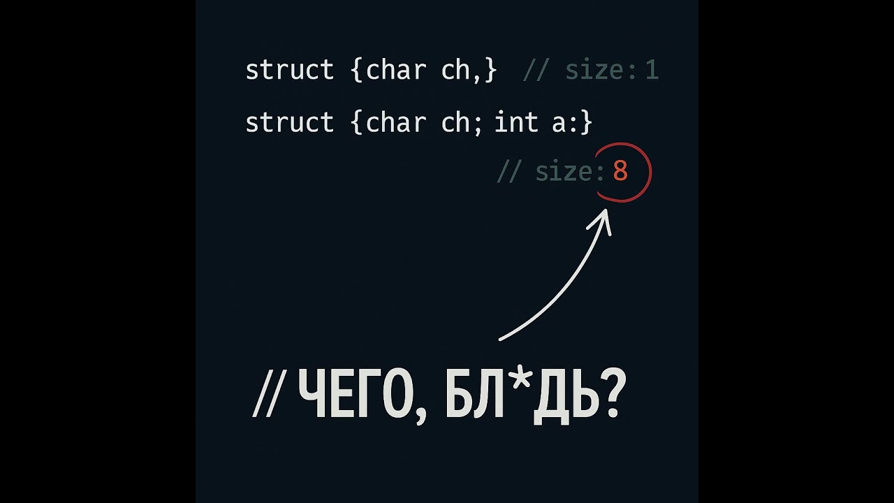 C/C++ Struct padding;