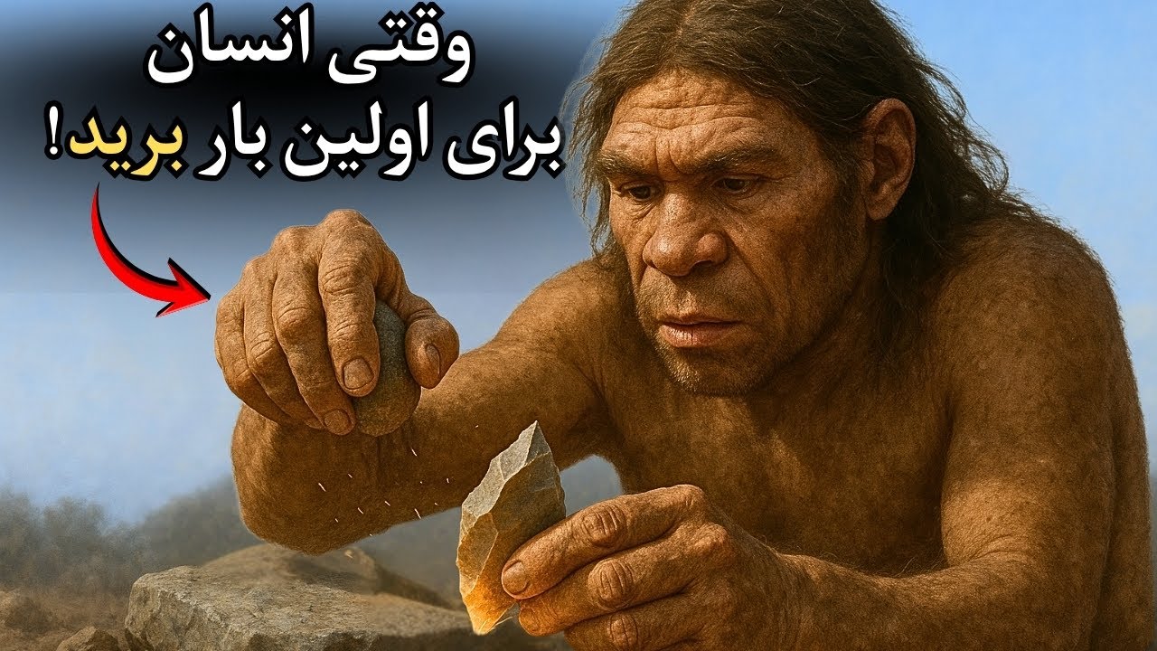۲.۵ میلیون سال پیش، یک سنگ ساده دنیا را تغییر داد! 🗿 اولین ابزار بشر چطور متولد شد؟