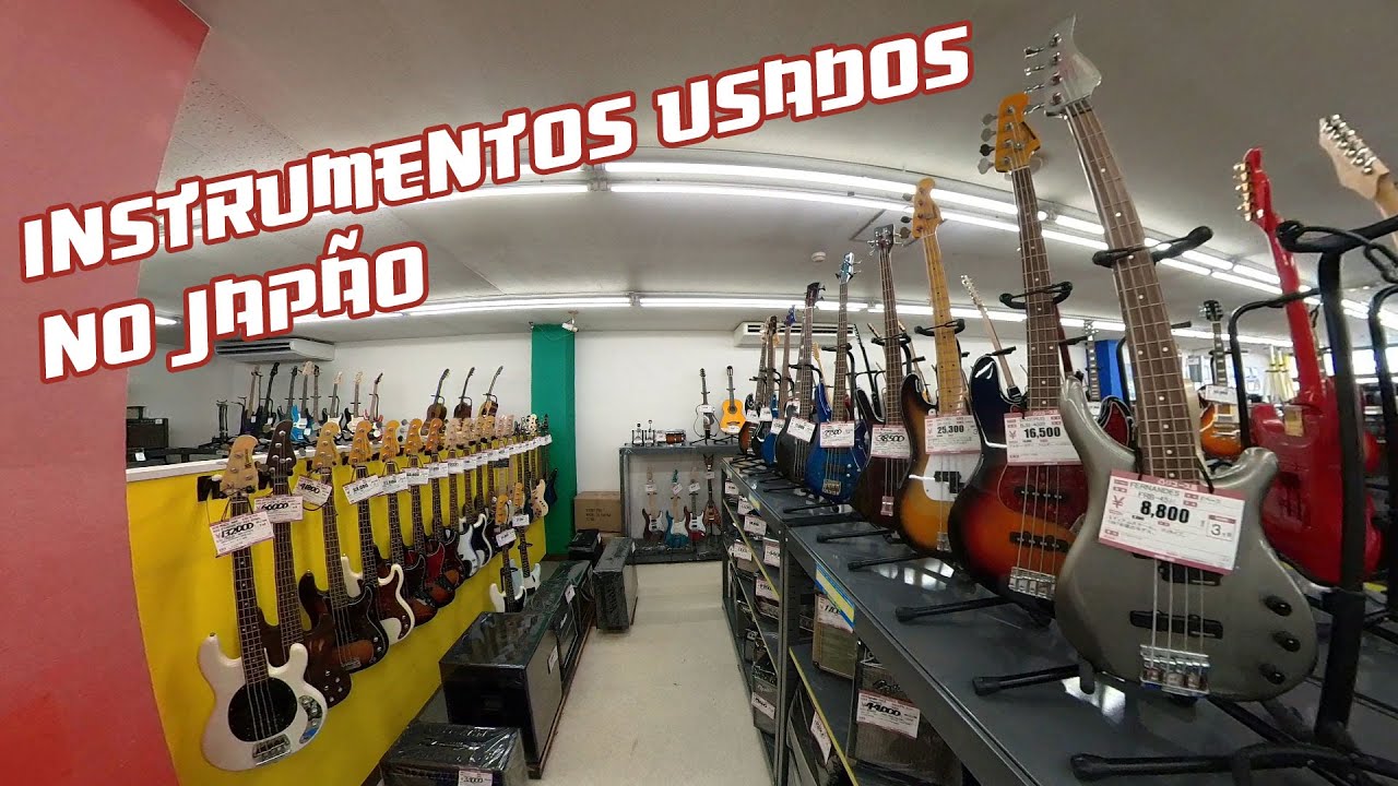 Instrumentos Usados no Japão! Mais barato que no Brasil?