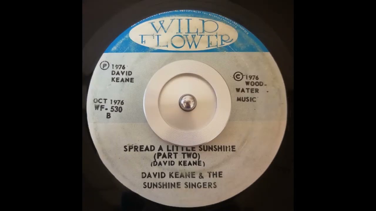 DAVID KEANE & THE SUNSHINE SINGERS - SPREAD A LITTLE SUNSHINE (PART ONE & TWO) 