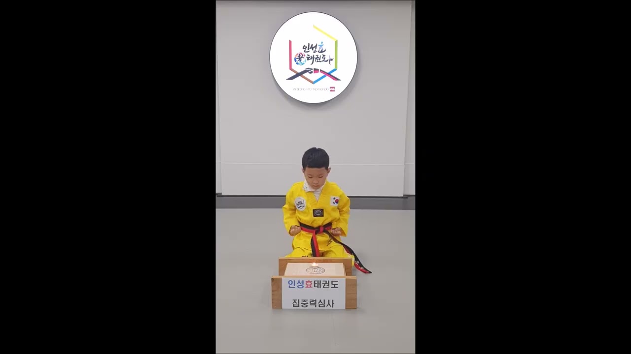 인성효태권도 서관 집중력심사