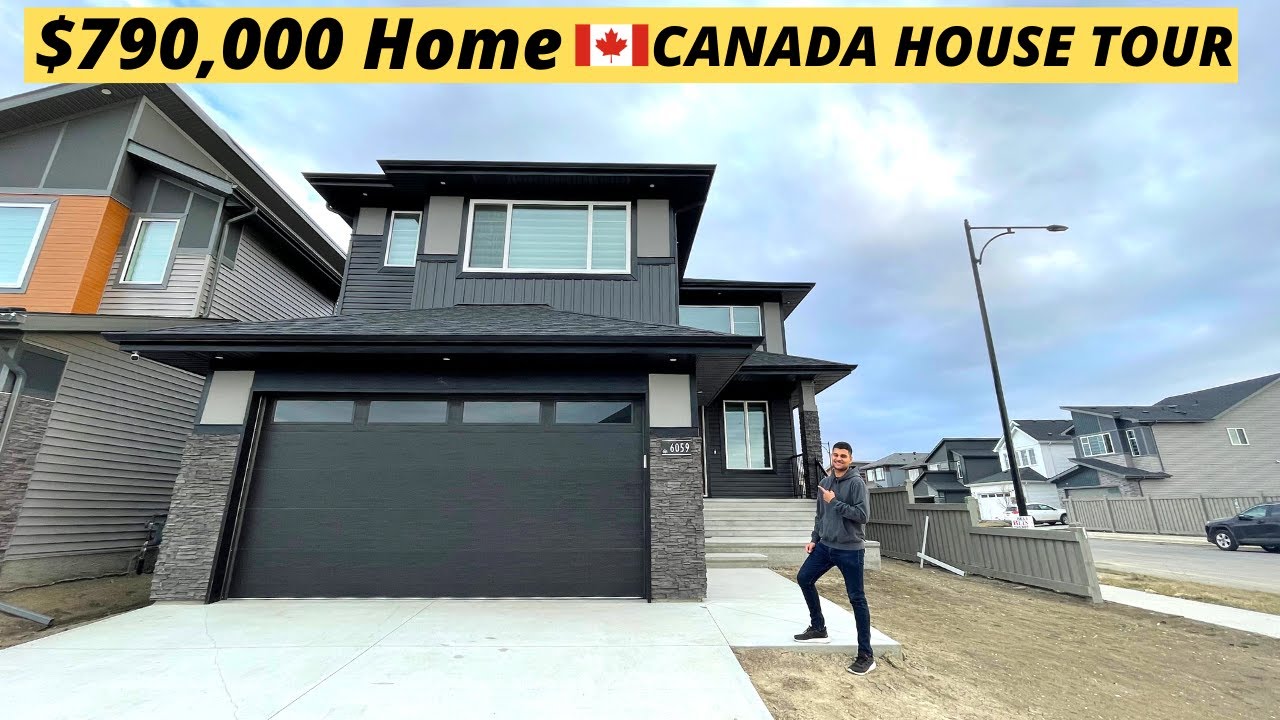 Canadian Houses| Inside a $790,000 House In Canada| Life In Canada| House in Edmonton, AB