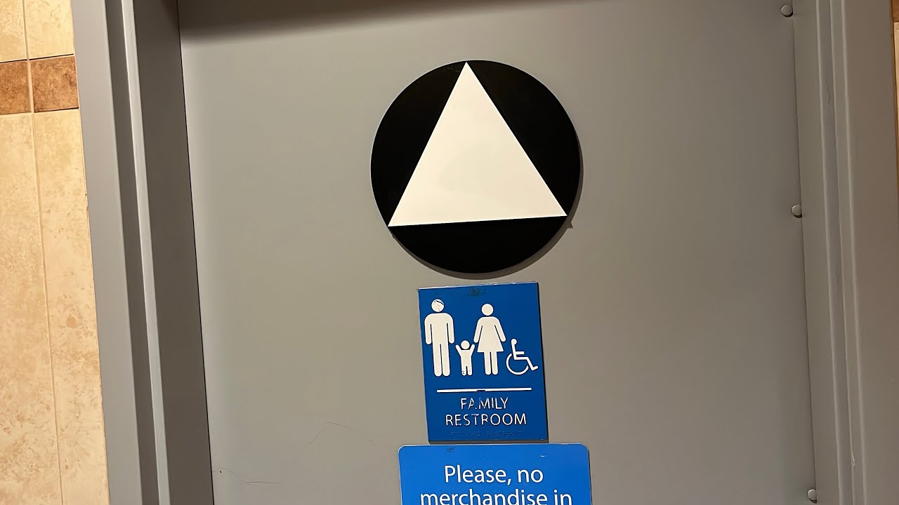 Walmart Family Restroom Full Shoot!
