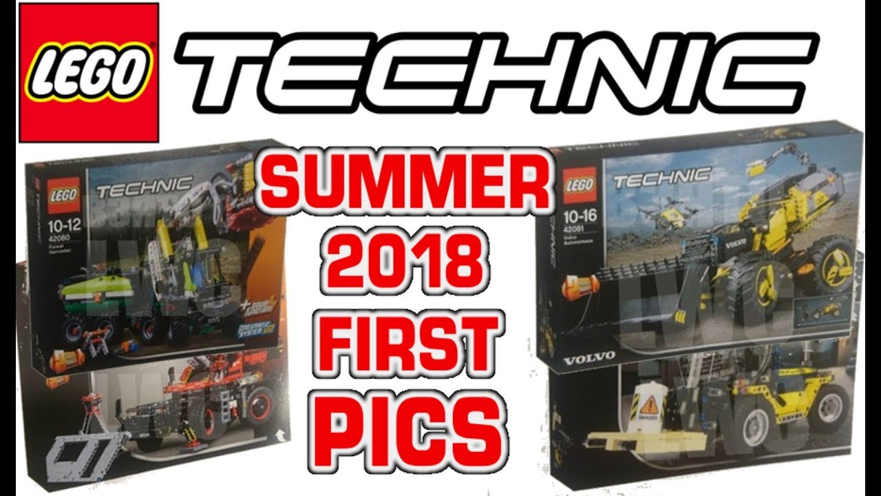 Lego Technic 2018 Summer Sets