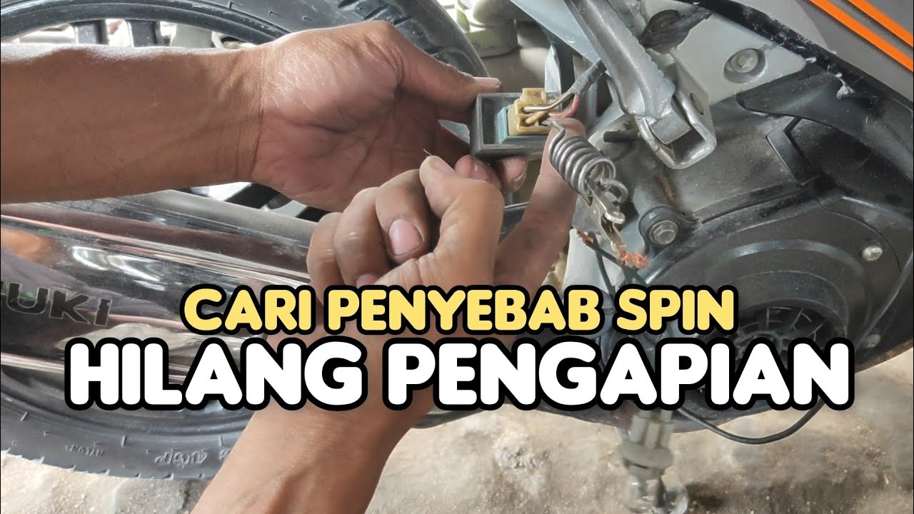 Cari penyebab suzuki spin mogok, hilang pengapian..