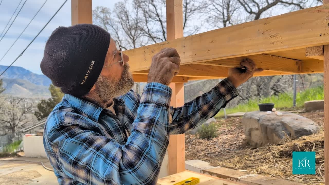 A Major Winter Storm Is Coming | Water Catchment Build (Part 1)