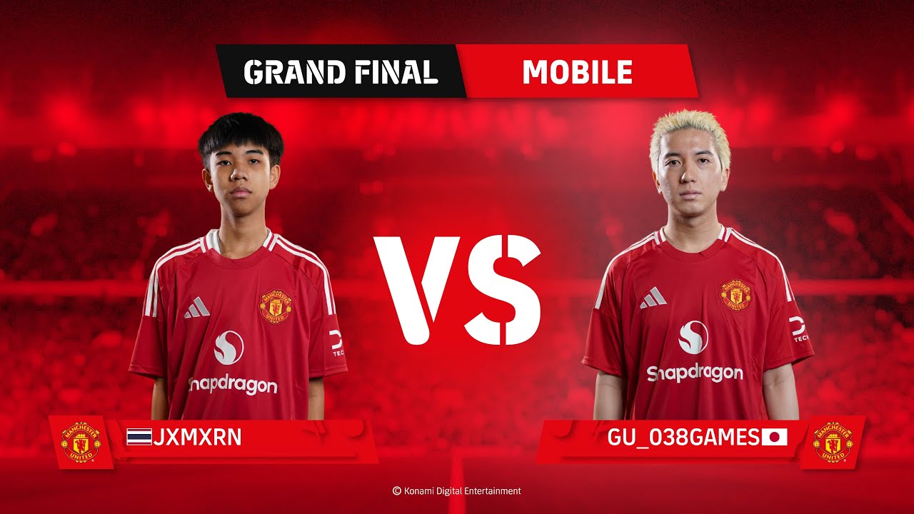 Mobile Grand Final: Jxmxrn - Gu_038games | eFootball™ Championship 2025 Manchester United Finals