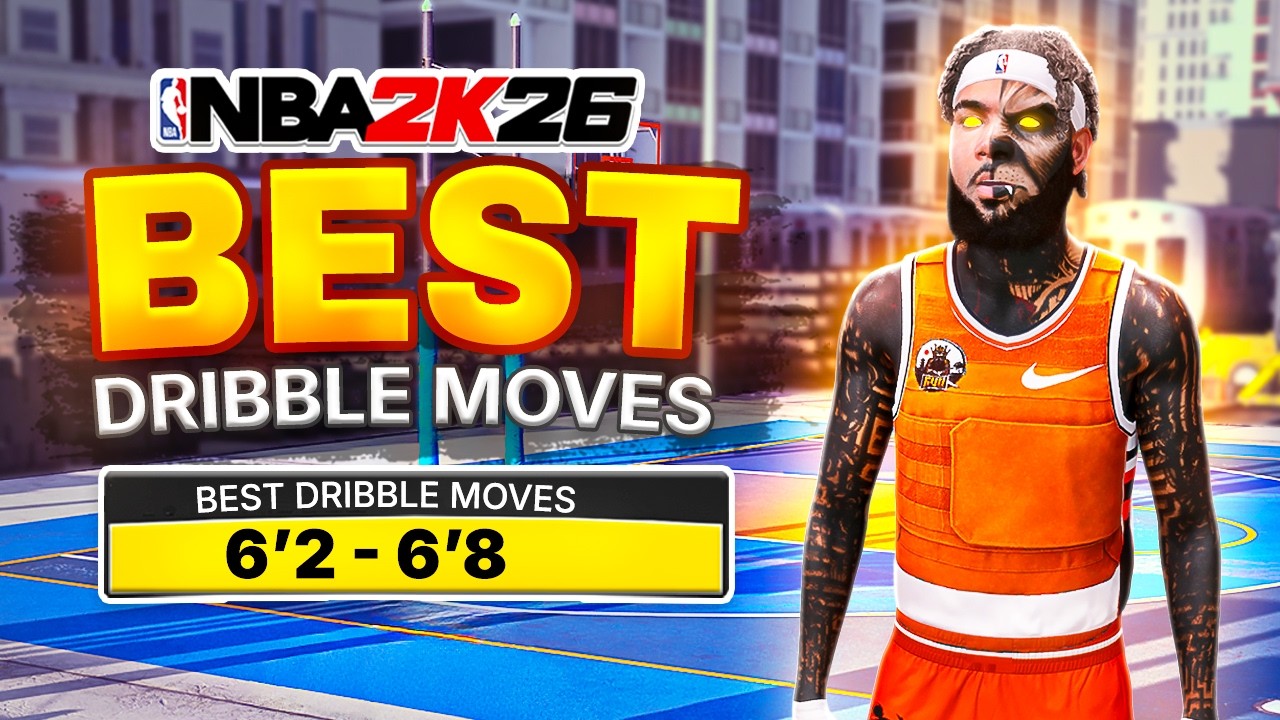BEST DRIBBLE Moves for ALL Guards in NBA 2K26 (6’2–6’8) 🔥 Season 5 META Sigs!