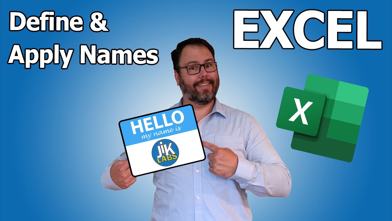 How to Name Cells and Save Time in Excel