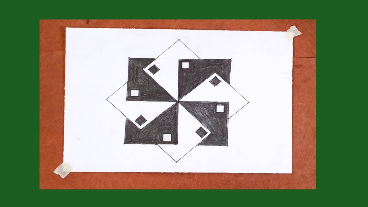 Easy 3D drawing for beginners ।।
