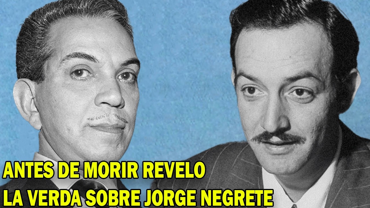 Antes de su muerte, Cantinflas Finalmente Confiesa La Impactante Verdad Sobre Jorge Negrete