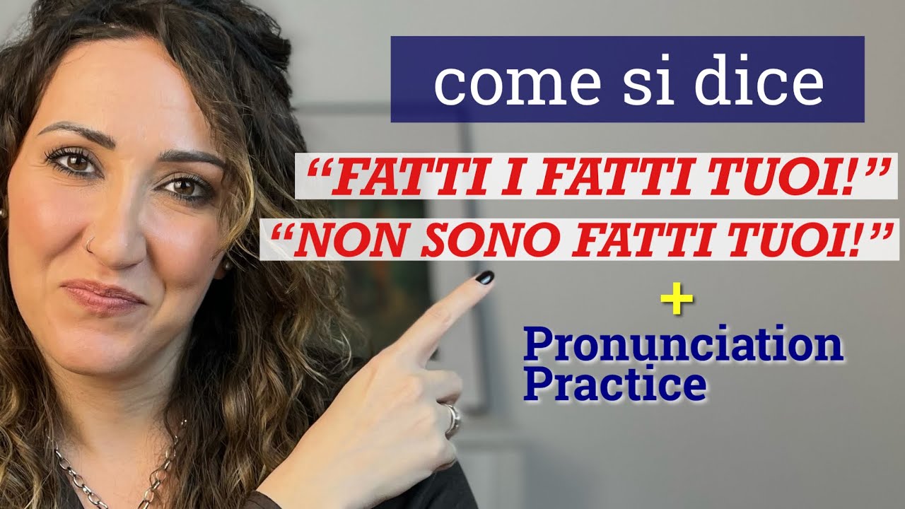 Pronuncia Queste 2 Espressioni Inglesi Con Me | Miriam Romeo English Coach