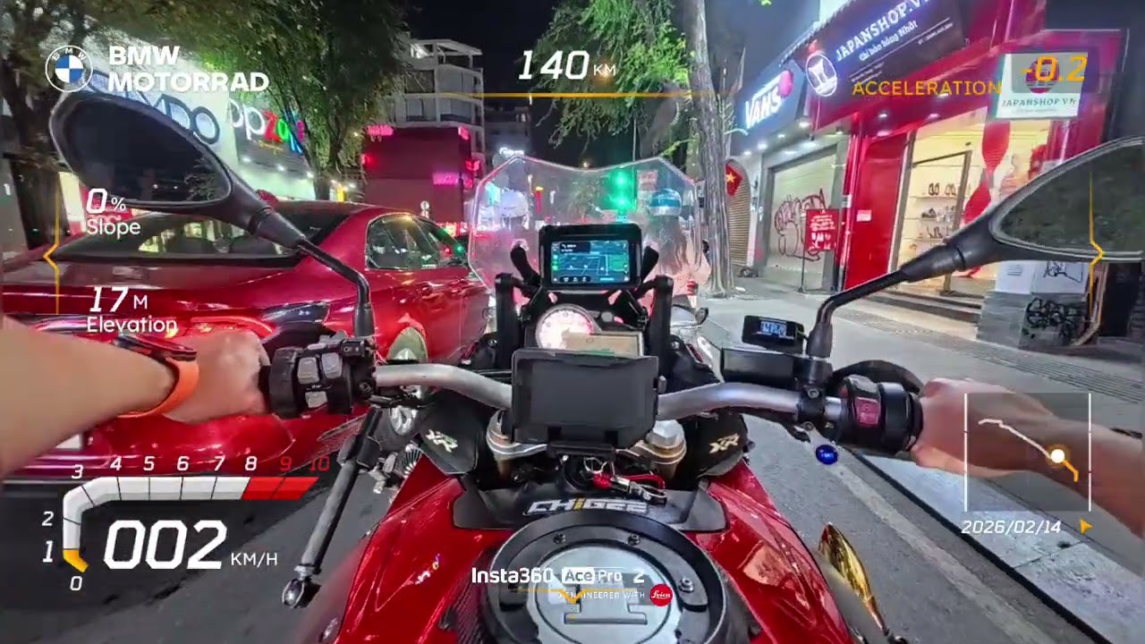 Dạo đêm Sài Gòn mùng 27 Tết Bính Ngọ 2026 | BMW S1000XR