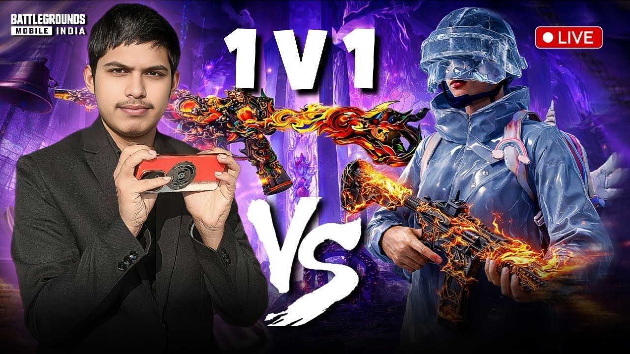 1v1 Room With Una Akash Live Full Dominated 🥶 || Bgmi Room 1v1 || Una Akash Live
