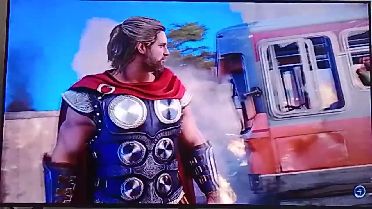 Ich spiele Marvel Avengers und mache eine Mission