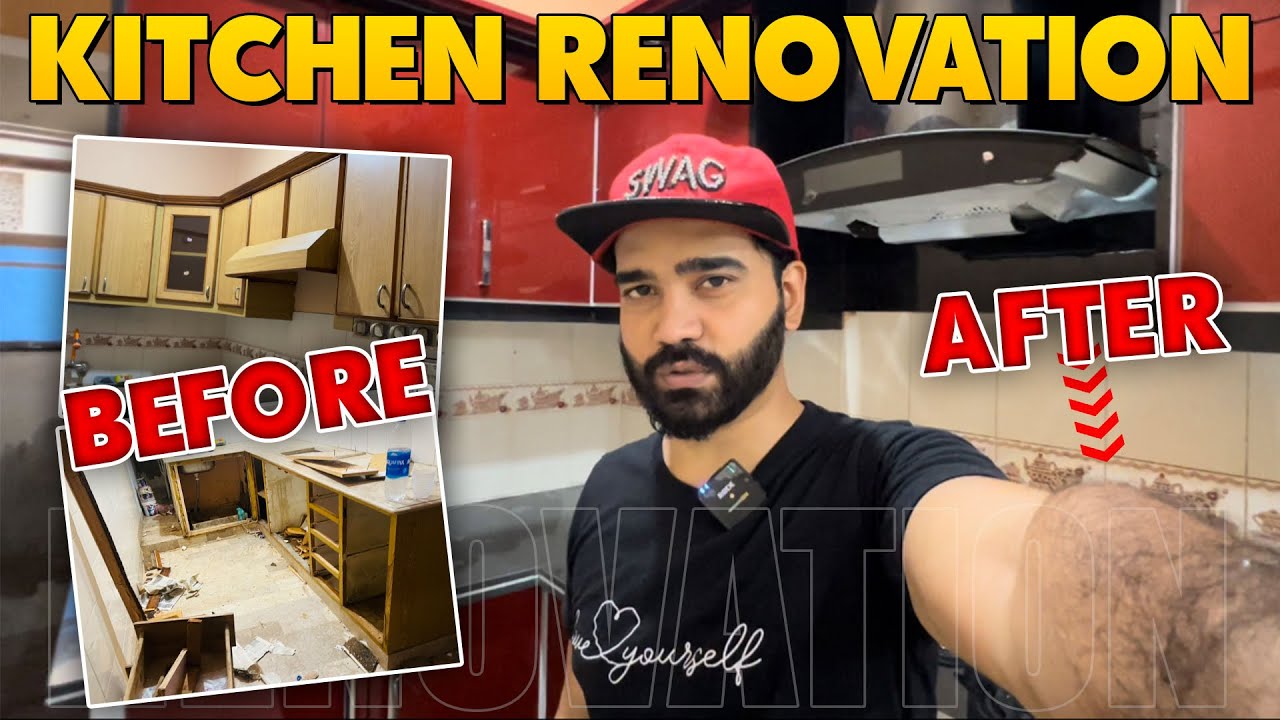 Kitchen renovation !! By Ahmed khan
