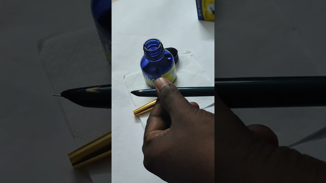 Filling ink in Fountain Pen 