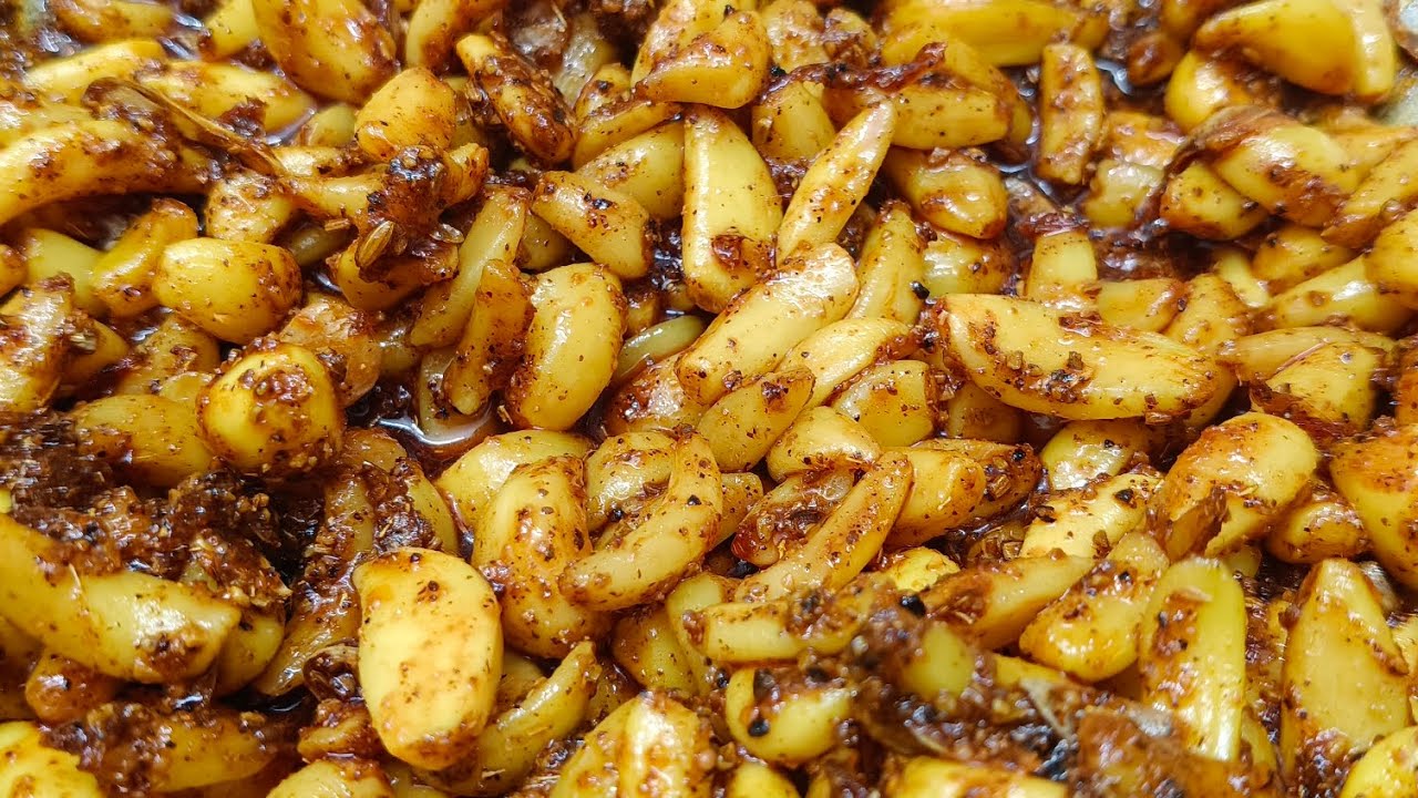 लहसुन के आचार की रेसिपी 👌😋 garlic pickle recipe 😋
