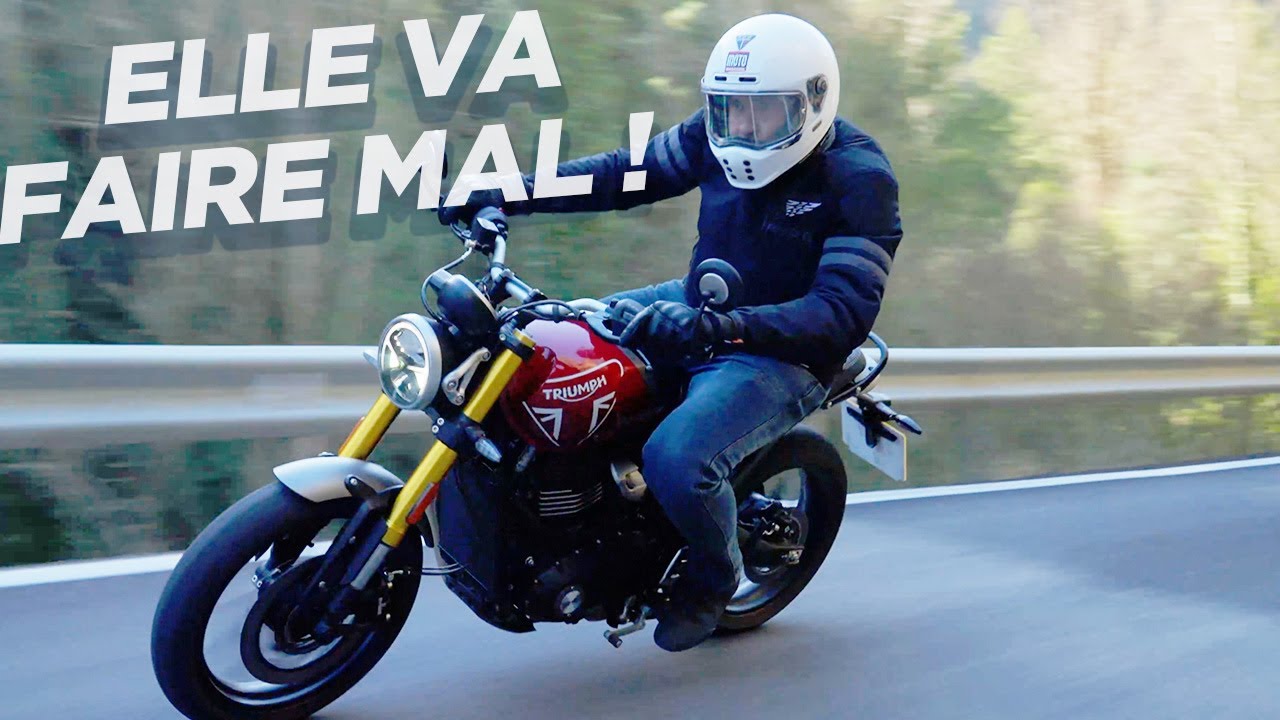 TRIUMPH SCRAMBLER X et SPEED 400