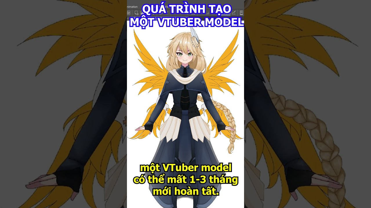 L&agrave;m VTuber Model L&agrave; Cả Qu&aacute; Tr&igrave;nh! | VTuber Live Stream #shorts #vtuber