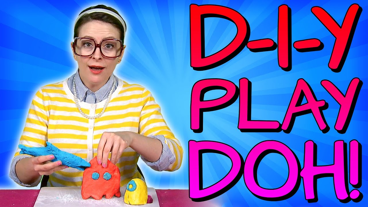 Play Doh - DIY Recipe! Crafts for Kids w/ Crafty Carol at Cool School