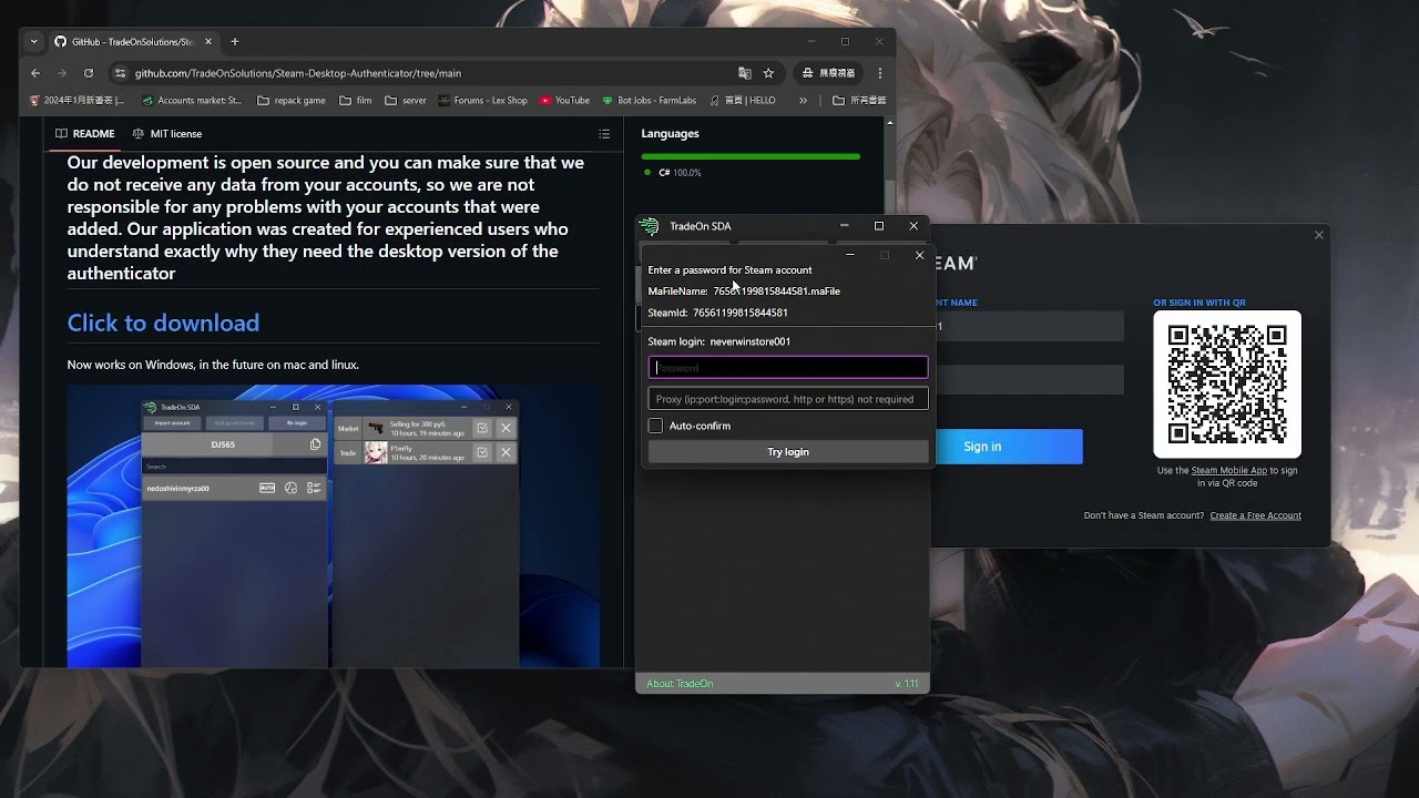 how to use .mafile (steam mobile Authenticator)