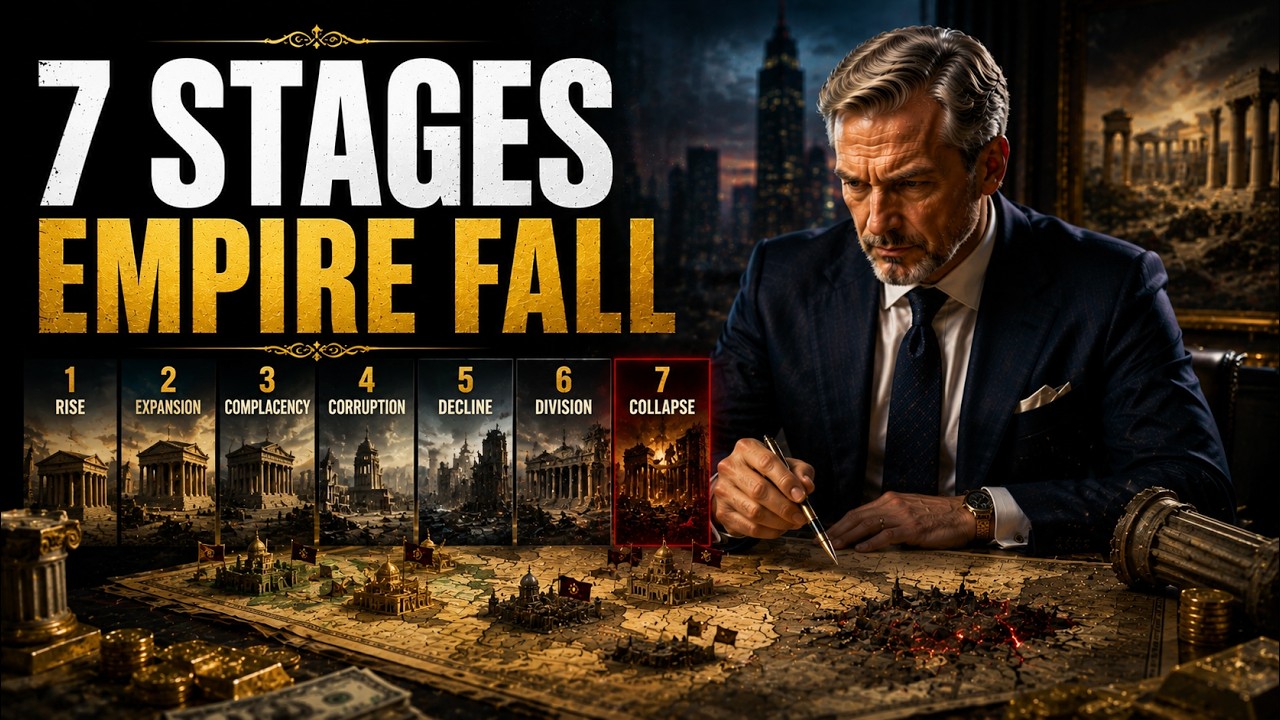 The 7 Stages That Destroy Every Great Empire!