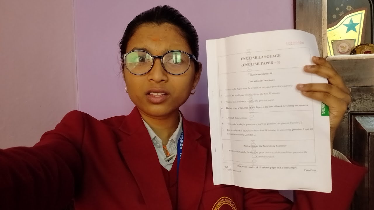 English language 💔 paper review 😭 + my experience..#2026