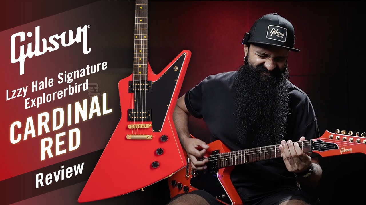 THIS GUITAR IS BUILT FOR THRASH METAL! Gibson Lzzy Hale Explorerbird Electric Guitar Demo