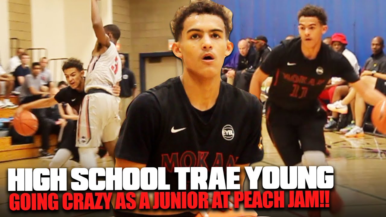 That Time 16 Year Old TRAE YOUNG Went CRAZY At Peach Jam!! | ATL Hawks PG BEFORE He Was An All-Star