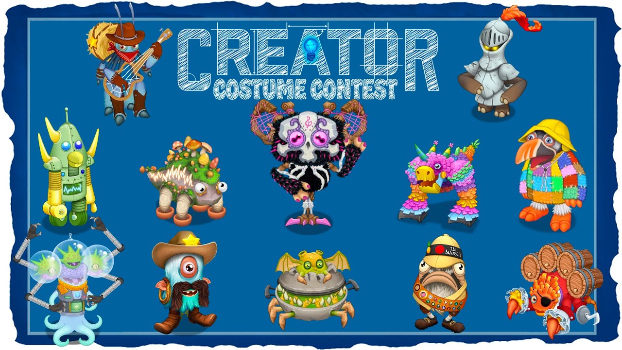All 12 Creator Series Costumes (My Singing Monsters)