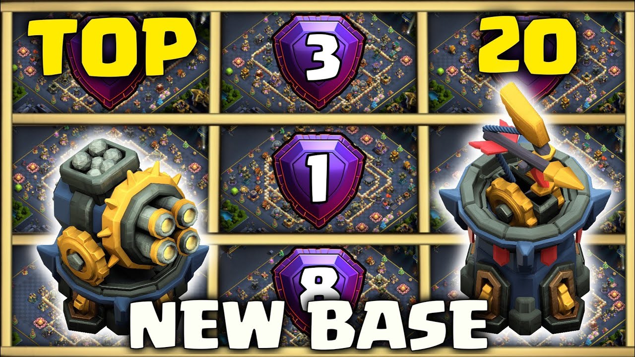 FOR EOS • TOP 20 Th17 Legend Base Link At 6000+ Trophies | Th17 War Base & Townhall 17 Base