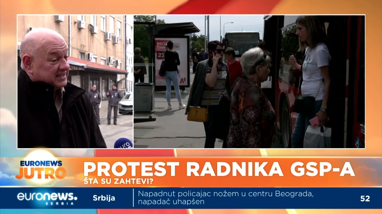 Protest radnika GSP-a