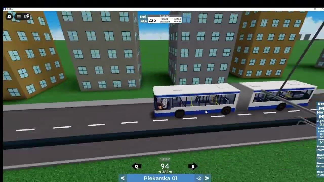 Linia 225 do Olkusz Cmentarz  roblox  nid s  buse i trams
