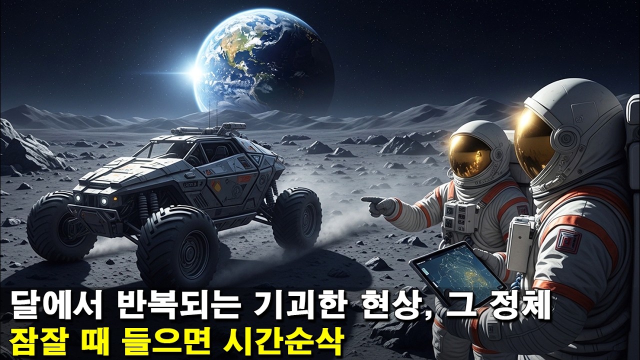 [수면다큐]《달에서 계속 이상한 일이 벌어지고 있습니다》잠잘 때 들으면 시간순삭!