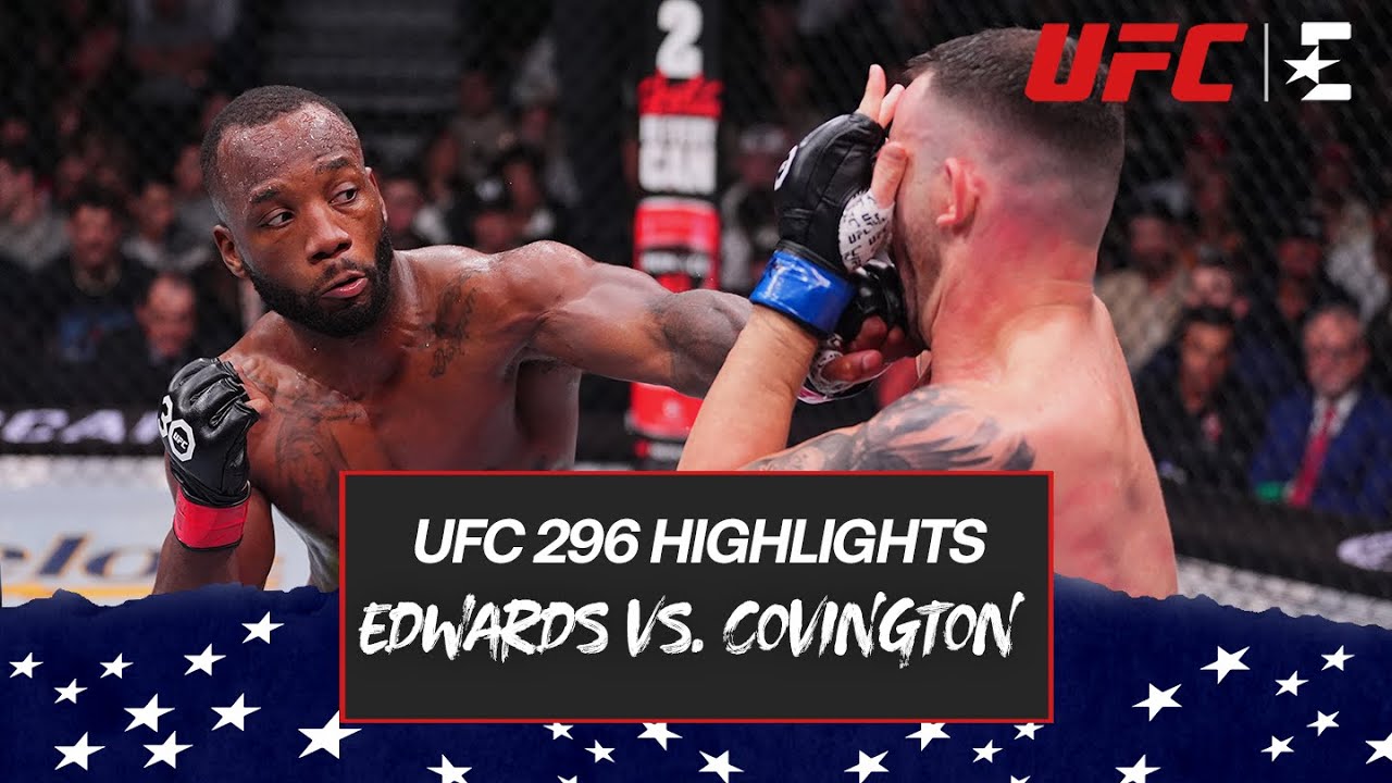 UFC 296 | 🥊 Vastberaden & Mentaal Sterk 🥊 | Edwards vs. Covington | Highlights