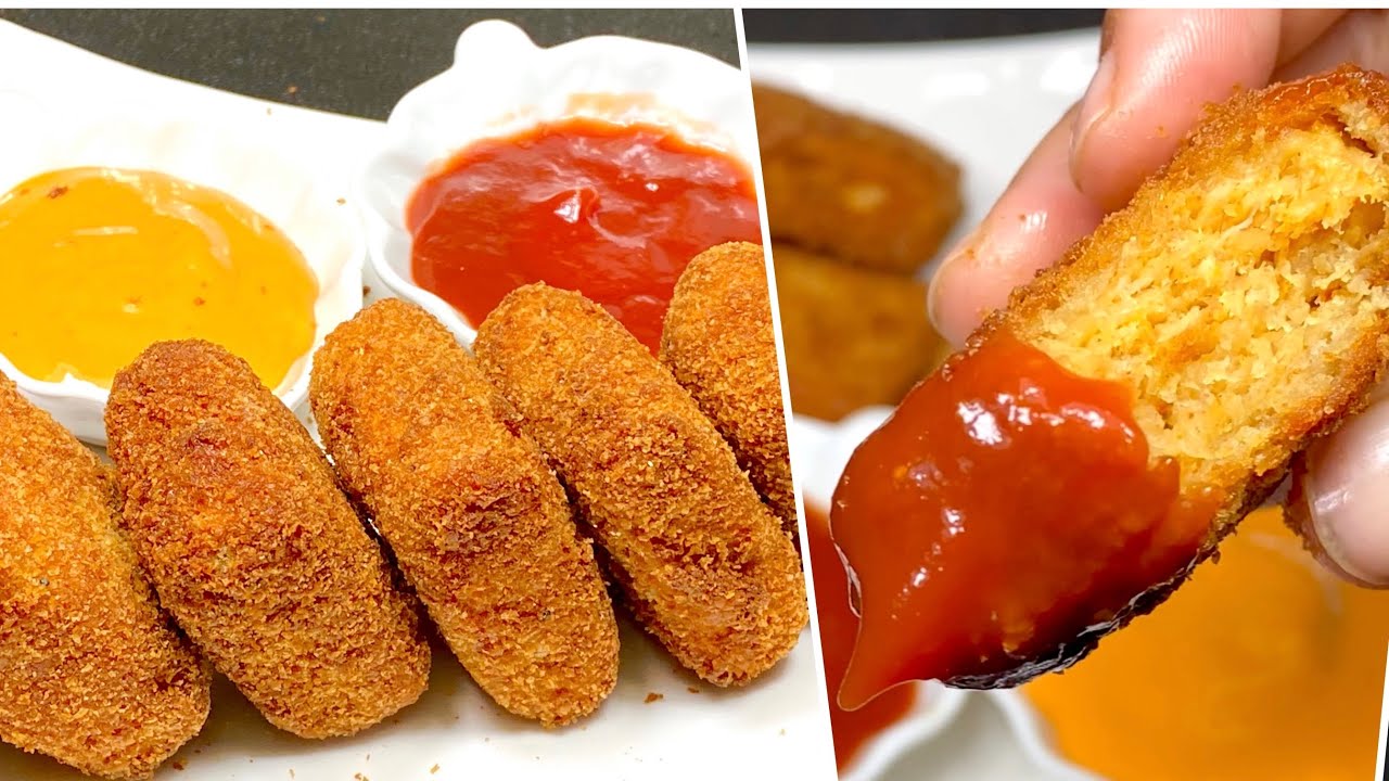 Homemade Chicken Nuggets | How to make Chicken Nuggets at Home | Crispy Chicken  | Chicken snack