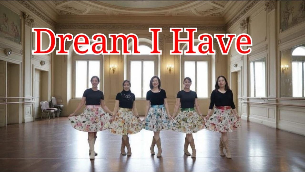 Dream I Have Line Dance (демонстрация и подсчет)