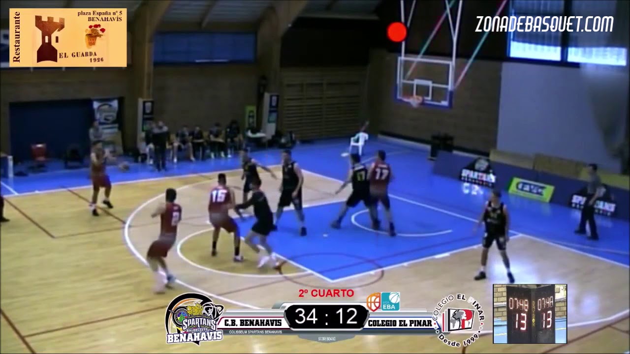 LIGA EBA 20/21 | Adrián Ramírez (Benahavís), partido ante El Pinar