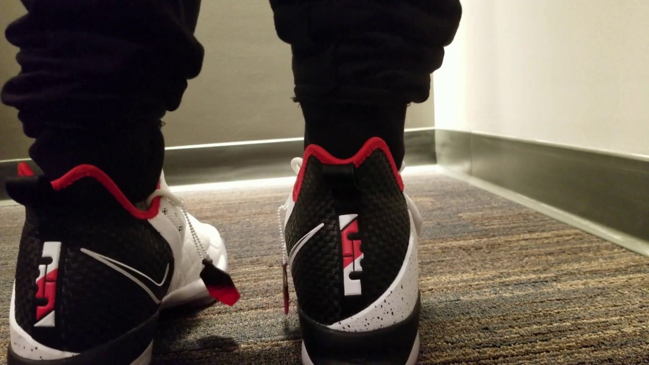 LeBron 14 Flip the switch on feet.