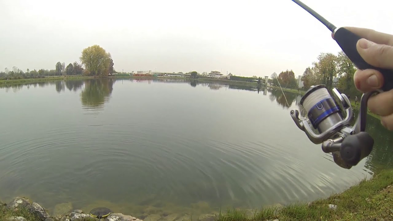La trota grossa 🐟 slamata al Lago San Pietro in Gù - Pesca a spinning 🎣 🎣 🎣