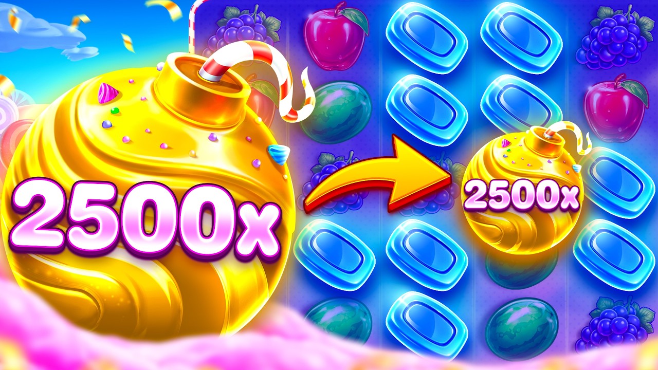We Hit The 2500x On The NEW SWEET BONANZA!