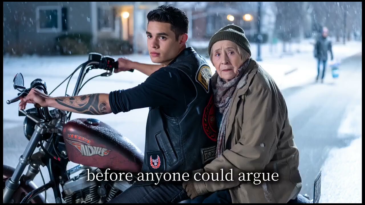 Everyone Ignored the Lost Old Woman… Until One Biker Took Her Hand  What Happened Next Changed Him