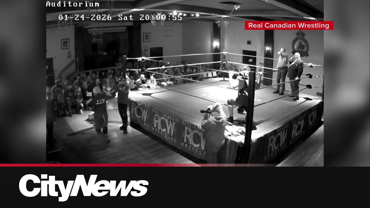 Edmonton-based wrestler facing backlash for ICE agent costume