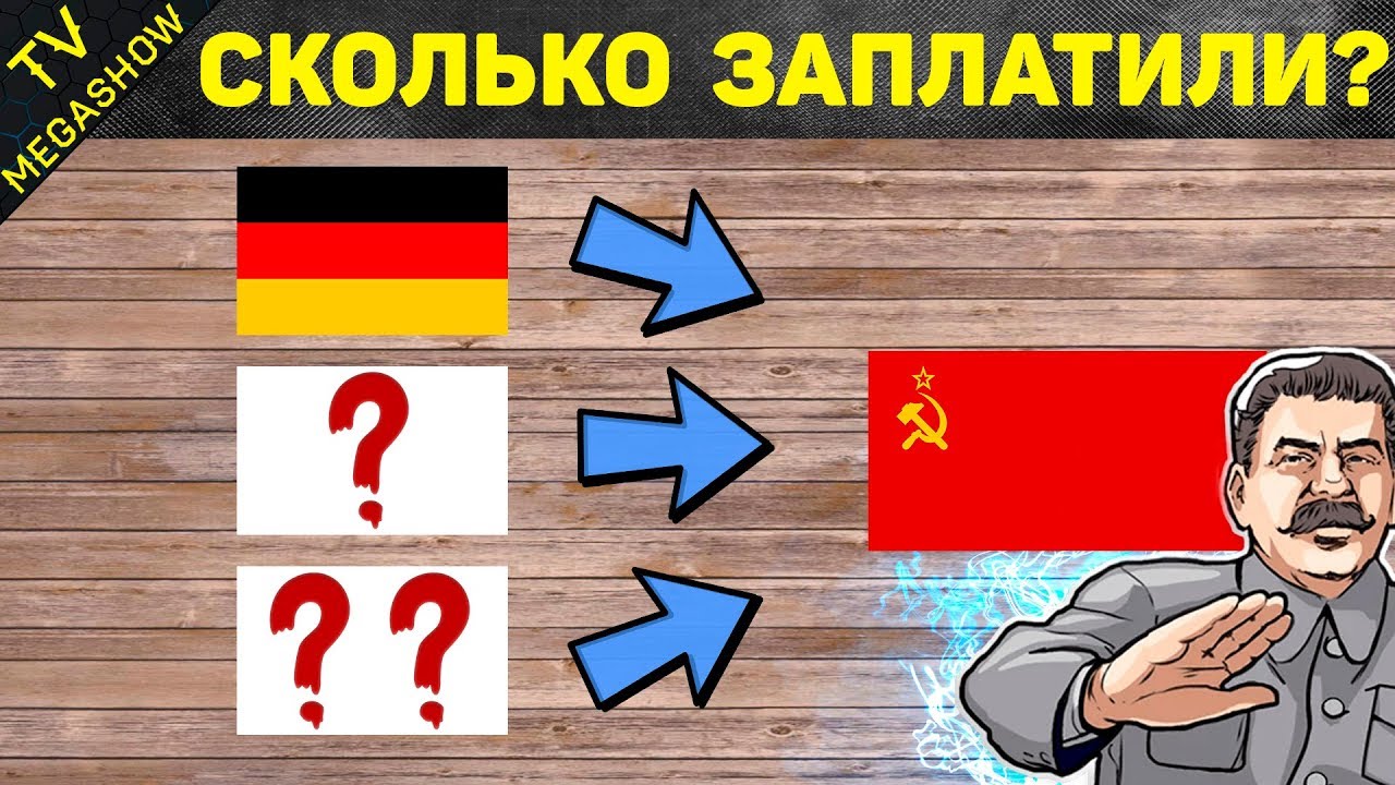Кто, кому и сколько заплатил после Второй Мировой?