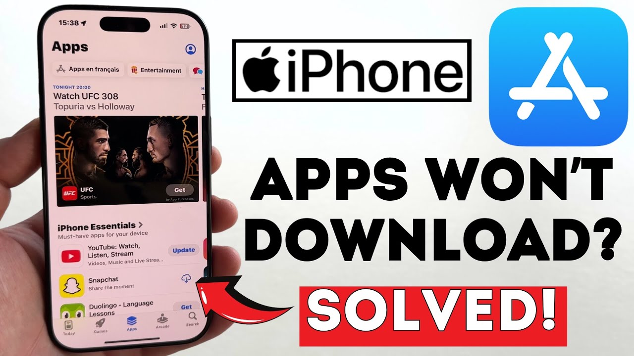 Приложения iPhone не загружаются [РЕШЕНО] (2025)